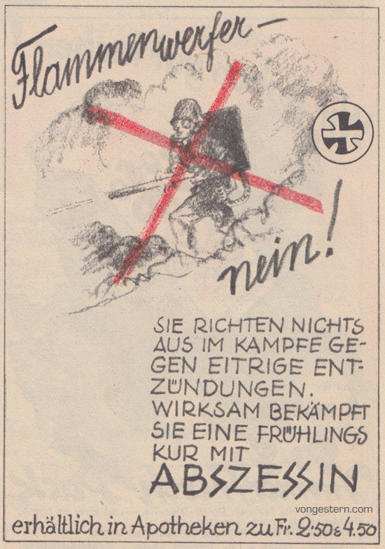 Name:  alte-schweizer-werbung-dreissiger-jahre-1936-abszessin-flammenwerfer.jpg
Hits: 642
Gre:  208,3 KB